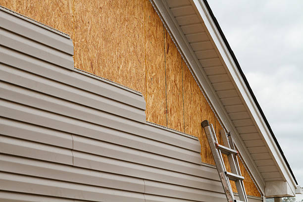 Professional Siding Replacement technician working in Fulton, NY